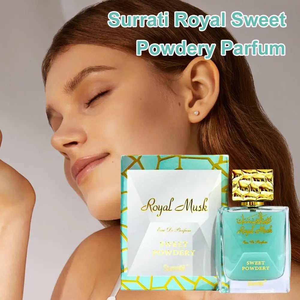 Surrati Royal Sweet Powdery – Eau de Parfum Unisexe | Fragrance Arabique Femme & Homme