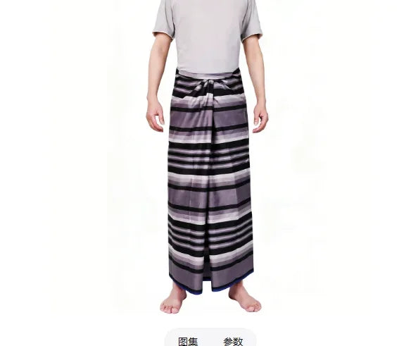 Sarong Longji Homme - Asie du Sud-Est (Malaisie, Myanmar)