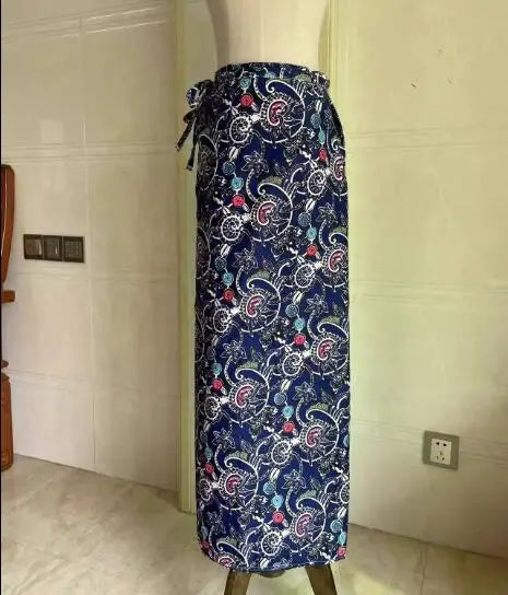 Sarong Longyi À Carreaux Homme - Malaisie, Myanmar (192x115cm)