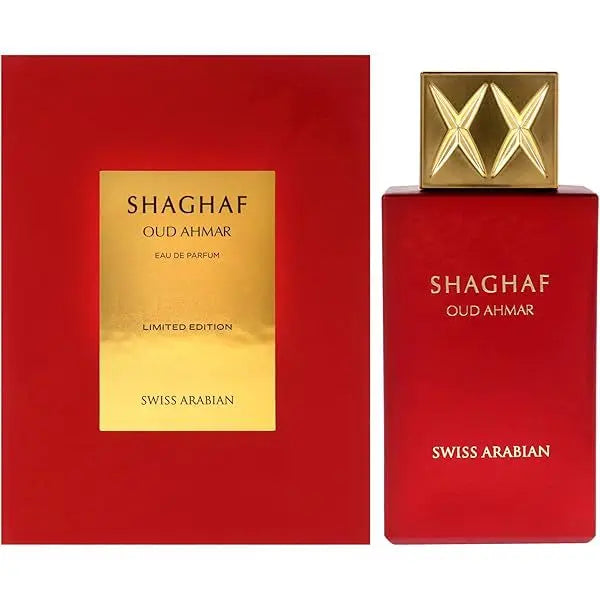 Parfum Arabique Oud Ahmar & Tonka – Sans Alcool | Spray Corps Unisexe 75ml