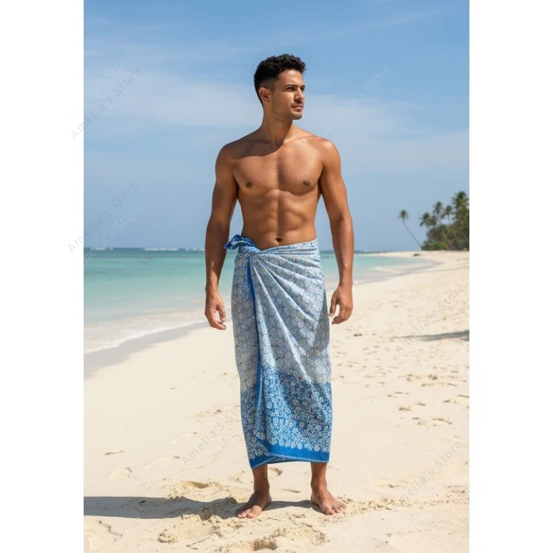 Sarong Lungi Homme/Femme - Malaisie, Myanmar, Thaïlande