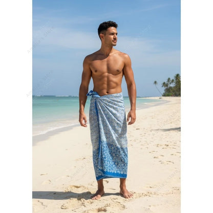 Sarong Lungi Homme/Femme - Malaisie, Myanmar, Thaïlande
