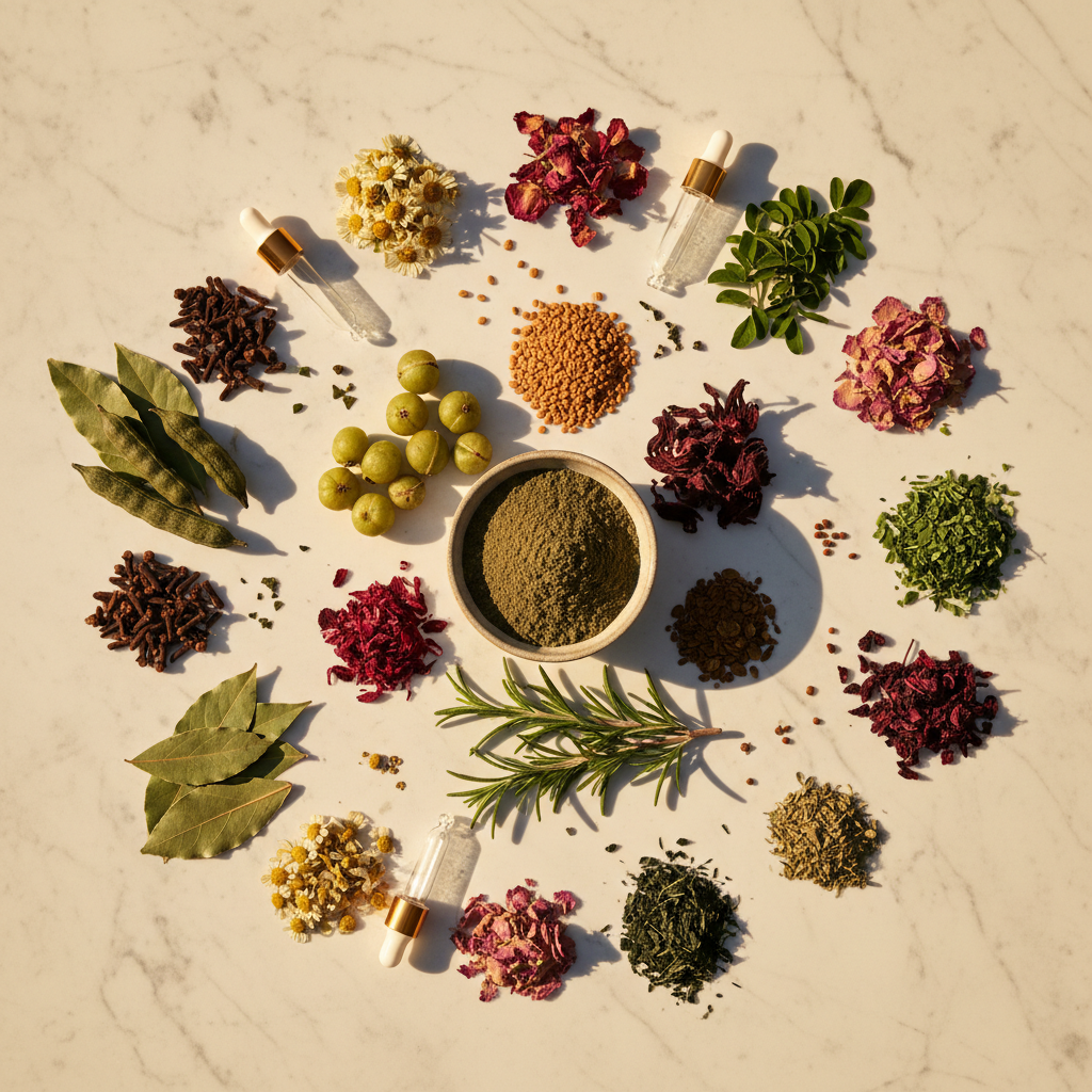 Cocktail Poudre de Soin aux 1000 Vertus - ingredients naturels